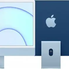 image #1 of מחשב Apple iMac 24 Inch M1 Chip 8-Core CPU 8-Core GPU 256GB Storage - דגם Z12W-HB-KIT / MGPK3HB/A - צבע כחול