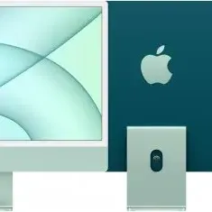 image #1 of מחשב Apple iMac 24 Inch M1 Chip 8-Core CPU 7-Core GPU 256GB Storage - דגם Z14L-HB-KIT / MJV83HB/A - צבע ירוק