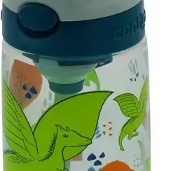 image #1 of בקבוק שתיה לילדים 414 מ''ל Contigo Cleanable - צבע ירוק דרקון