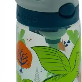 image #2 of בקבוק שתיה לילדים 414 מ''ל Contigo Cleanable - צבע ירוק דרקון