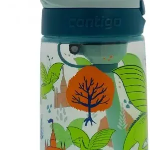 image #3 of בקבוק שתיה לילדים 414 מ''ל Contigo Cleanable - צבע ירוק דרקון