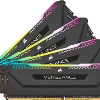 image #0 of זיכרון למחשב Corsair Vengeance RGB PRO SL 4x16GB DDR4 3600MHz CL18 Black