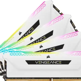image #0 of זיכרון למחשב Corsair Vengeance RGB PRO SL 4x16GB DDR4 3600MHz CL18 White
