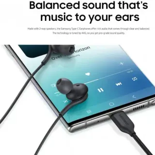 image #1 of אוזניות תוך-אוזן Samsung AKG Stereo USB Type-C - צבע שחור