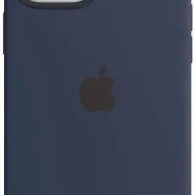 image #0 of מציאון ועודפים - כיסוי סיליקון מקורי ל- Apple iPhone 12 Pro Max עם חיבור MagSafe - צבע Deep Navy