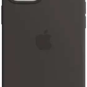 image #0 of מציאון ועודפים - כיסוי סיליקון מקורי ל- Apple iPhone 12 Pro Max עם חיבור MagSafe - צבע שחור