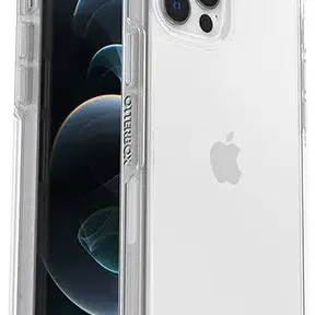 image #2 of כיסוי OtterBox Symmetry ל- Apple iPhone 12 / 12 Pro - שקוף