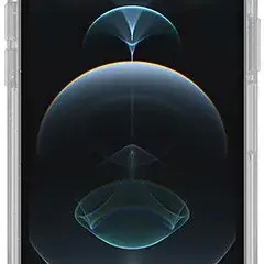 image #1 of כיסוי OtterBox Symmetry ל- Apple iPhone 12 / 12 Pro - שקוף נצנצים