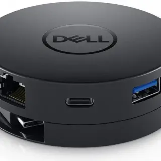 image #0 of מציאון ועודפים - תחנת עגינה Dell DA300 מחיבור USB Type-C זכר לחיבור HDMI+DP+VGA+Ethernet נקבה 