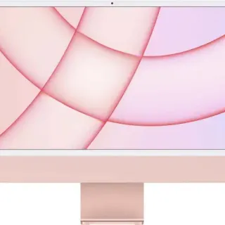 image #0 of מחשב Apple iMac 24 Inch M1 Chip 8-Core CPU 8-Core GPU 512GB Storage 16GB Ram - דגם Z12Z-16-NMHB - צבע ורוד