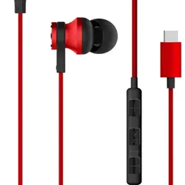 image #0 of אוזניות תוך-אוזן Wesdar R69 Type-C - צבע אדום