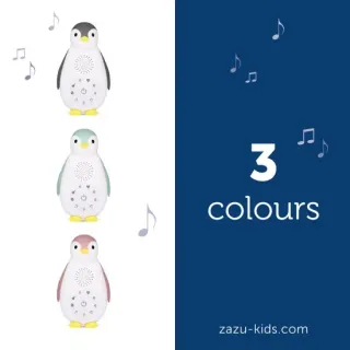 image #1 of מכשיר השמעה מוזיקלי ZOE מבית Zazu - צבע ורוד