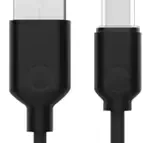 image #0 of כבל סנכרון וטעינה USB מסוג Wesdar T58 C אורך 1 מטר - צבע שחור