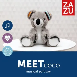 image #1 of צעצוע רך ומוזיקלי Coco מבית Zazu