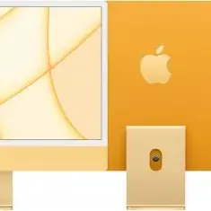 image #2 of מחשב Apple iMac 24 Inch M1 Chip 8-Core CPU 8-Core GPU 512GB Storage - דגם Z12S-512-HB - צבע צהוב