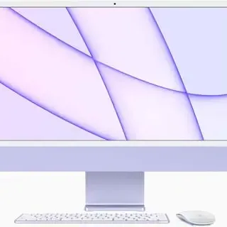 image #3 of מחשב Apple iMac 24 Inch M1 Chip 8-Core CPU 8-Core GPU 512GB Storage - דגם Z130-512-HB - צבע סגול