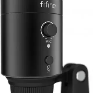 image #1 of מיקרופון שולחני עם מעמד ופופ פילטר Fifine K683A USB Type-C Condenser - צבע שחור