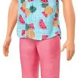 image #0 of ברבי קן פשניסטה - חולצה קייצית ומכנסיים קצרים מבית Mattel 