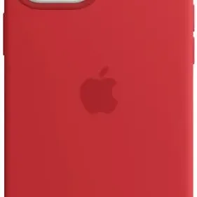 image #0 of מציאון ועודפים - כיסוי סיליקון מקורי ל- Apple iPhone 12 Pro Max עם חיבור MagSafe - צבע אדום