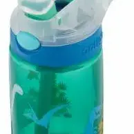 image #1 of בקבוק שתיה לילדים 414 מ''ל דינוזאור בג'ונגל Contigo Gizmo Flip - צבע ירוק