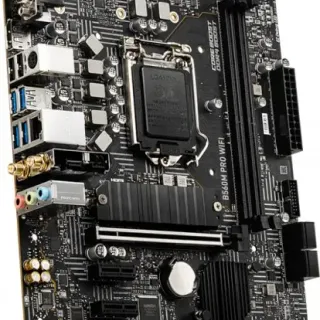image #1 of לוח אם MSI B560M PRO WIFI LGA1200, Intel B560 DDR4 PCI-E VGA HDMI DP