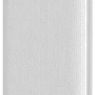 image #2 of סוללה ניידת עם צג ופנס Baseus Gentleman 10000mAh 2xUSB-A Micro-USB - צבע לבן