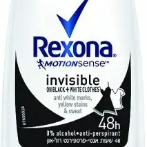 image #1 of דאודורנט רול-און לאישה Rexona Invisible בנפח 50 מ''ל - 6 יחידות