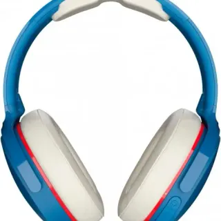 image #4 of אוזניות קשת אלחוטיות Skullcandy Hesh EVO Over-Ear Wireless Headphones - צבע כחול