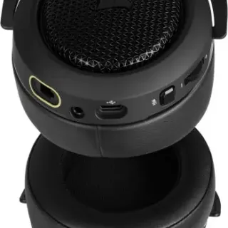 image #2 of אוזניות גיימינג חוטיות Corsair HS70 עם Bluetooth - צבע שחור