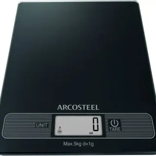 image #0 of משקל מטבח דיגיטלי 0-5 ק''ג Arcosteel  - צבע שחור