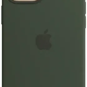 image #2 of מציאון ועודפים - כיסוי סיליקון מקורי ל-Apple iPhone 12 Pro Max עם חיבור MagSafe - צבע Cyprus Green