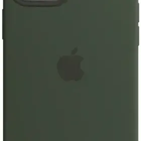 image #3 of מציאון ועודפים - כיסוי סיליקון מקורי ל-Apple iPhone 12 Pro Max עם חיבור MagSafe - צבע Cyprus Green