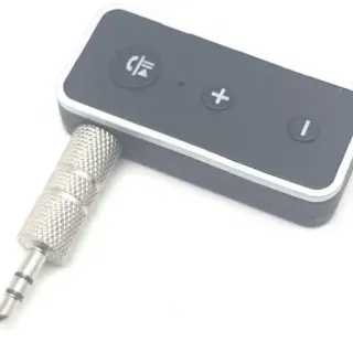 image #1 of מציאון ועודפים - מקלט Bluetooth 5 מיני לאוזניות ורמקולים עם חיבור 3.5 מ&apos;&apos;מ Gold Touch 