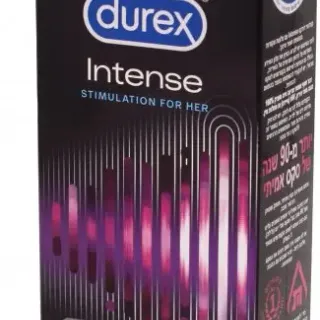 image #0 of מארז קונדומים Durex Intense - סך הכל 12 יחידות