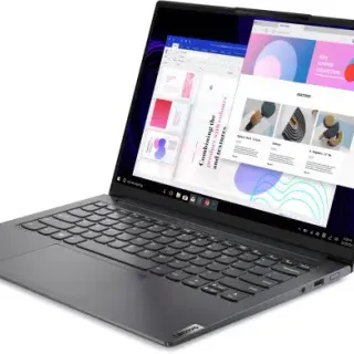 image #2 of מחשב נייד ללא מסך מגע Lenovo Yoga Slim 7 Pro 14IHU 82NH001HIV - צבע אפור