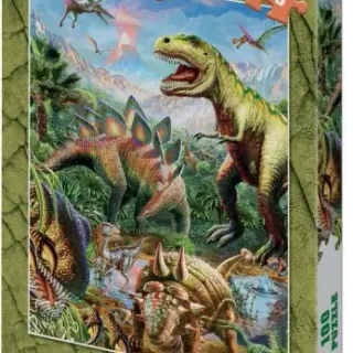 image #0 of פאזל 100 חלקים מבית Dino - דינוזאורים