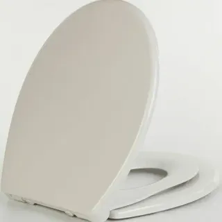 image #1 of מושב אסלה טריקה שקטה עם מושב ילדים ZM מקבוצת חמת הפצה - צבע לבן