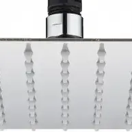 image #0 of ראש מקלחת 20 ס''מ מרובע ZM מקבוצת חמת הפצה - צבע כרום