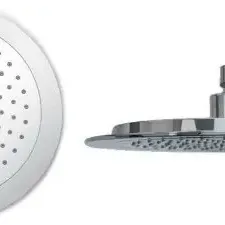 image #0 of ראש מקלחת 20 ס''מ עגול ZM מקבוצת חמת הפצה דגם Almog - צבע כרום