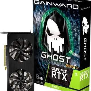 image #0 of כרטיס מסך GAINWARD RTX 3060 Ti Ghost 8GB GDDR6 HDMI 3xDP