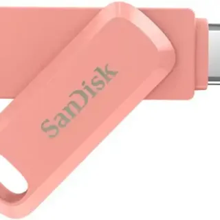 image #2 of זיכרון נייד SanDisk Ultra Dual Drive Go USB 3.1 Type-C 64GB Pink SDDDC3-064G-G46PC