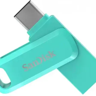 image #0 of זיכרון נייד SanDisk Ultra Dual Drive Go USB 3.1 Type-C - דגם SDDDC3-064G-G46G - נפח 64GB - צבע ירוק