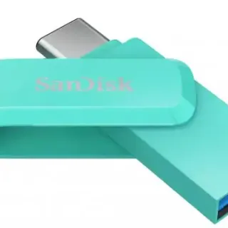 image #2 of זיכרון נייד SanDisk Ultra Dual Drive Go USB 3.1 Type-C - דגם SDDDC3-064G-G46G - נפח 64GB - צבע ירוק