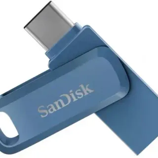 image #0 of זיכרון נייד SanDisk Ultra Dual Drive Go USB 3.1 Type-C - דגם SDDDC3-064G-G46NB - נפח 64GB - צבע כחול