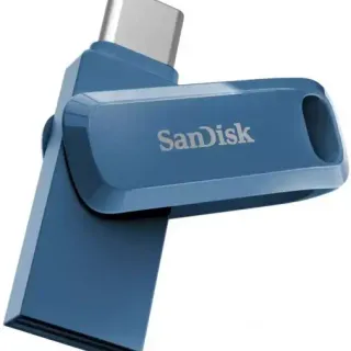 image #3 of זיכרון נייד SanDisk Ultra Dual Drive Go USB 3.1 Type-C - דגם SDDDC3-064G-G46NB - נפח 64GB - צבע כחול