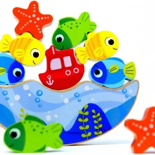 image #0 of שיווי משקל עולם המים מבית Pit Toys