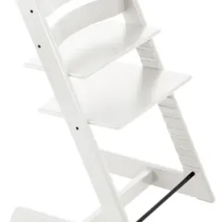 image #0 of כיסא אוכל לתינוק Stokke Tripp Trapp - צבע לבן 