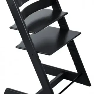 image #0 of כיסא אוכל לתינוק Stokke Tripp Trapp - צבע שחור