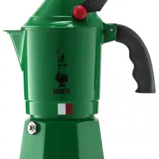 image #0 of מקינטה ל-3 כוסות קפה Bialetti Break Alpina - ירוק