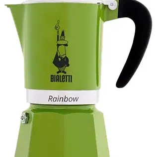image #0 of מקינטה ל-3 כוסות קפה Bialetti Rainbow - ירוק